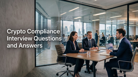 Crypto compliance interview for an analyst role covering AML, KYC, transaction monitoring and sanctions questions