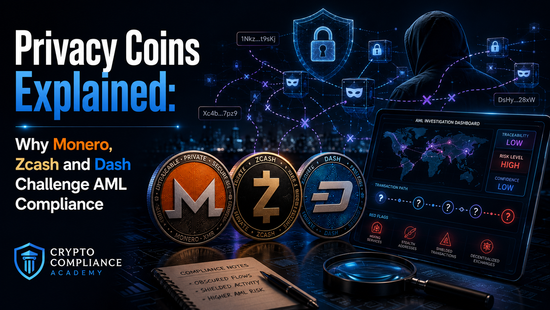 Privacy Coins Explained: Why Monero, Zcash and Dash Challenge AML Compliance