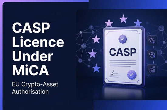 CASP licence under MiCA represented by a digital EU crypto-asset authorisation certificate. 
