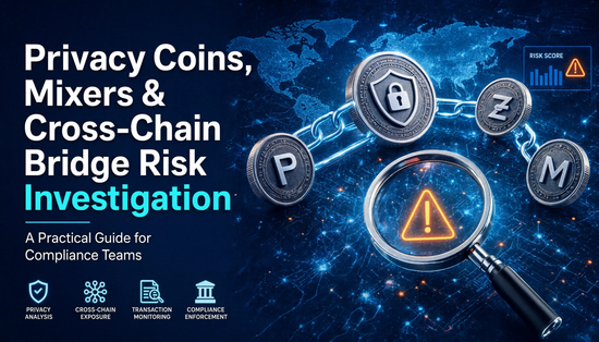 Privacy Coins, Mixers and Cross-Chain Bridge Risk Investigation: A Practical Guide for Compliance Teams