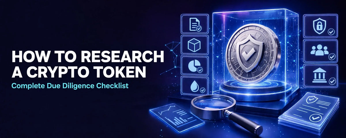 Crypto token research and due diligence checklist covering identity, security and regulatory risks