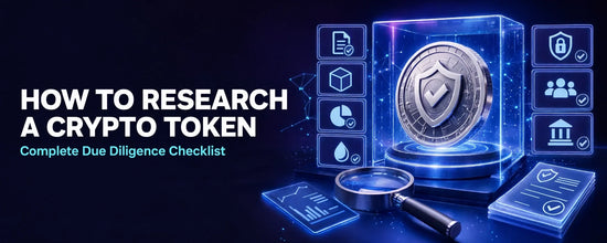 Crypto token research and due diligence checklist covering identity, security and regulatory risks