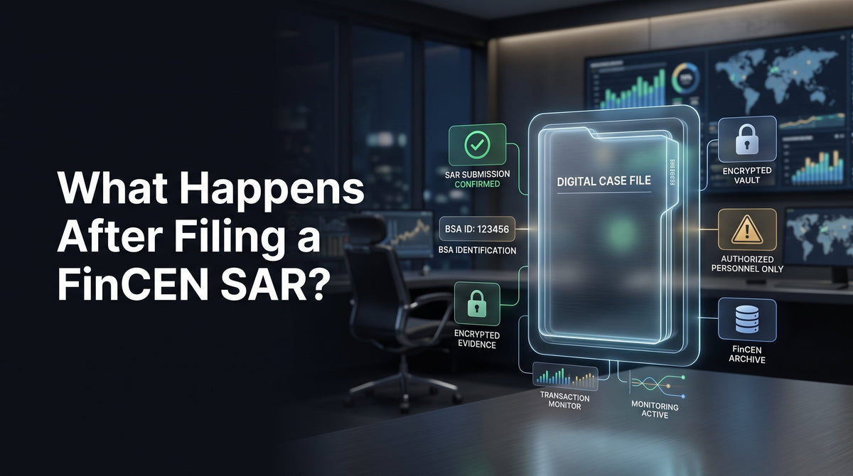 What Happens After Filing a FinCEN SAR?