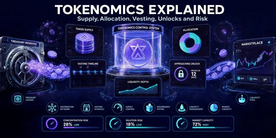 Tokenomics analysis covering token supply, allocation, vesting, unlocks and liquidity